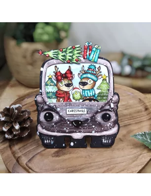 TAMPONS TRANSPARENTS : Tampons transparents 'AALL and Create' Merry Little Things 1317