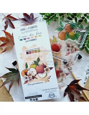 Lot De Tampons Transparents En Silicone Formes Fruits - Poire, Cerise, Citron... Pour Scrapbooking Et Cartes