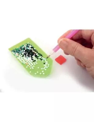 ENFANTS : Cartes à strasser 'Graine créative' Dia de los muertos