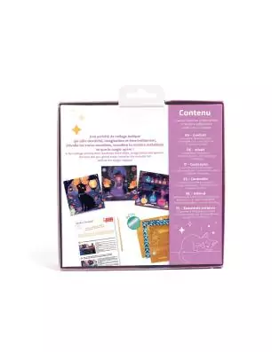 ENFANTS : Cartes à métalliser 'Graine créative' Magie