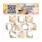 Assortiment de 10 papiers doubles 15x15 cm 'AALL and Create' Traces of Time 53 Assortiment de 10 papiers doubles 15x15 cm 'AALL and Create' Traces of Time 53