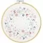 Kit Diamond Painting sur toile 'Rico Design' Couronne de fleurs 20 cm Kit Diamond Painting sur toile 'Rico Design' Couronne de fleurs 20 cm