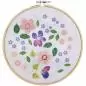 Kit Diamond Painting sur toile 'Rico Design' Fleurs 20 cm Kit Diamond Painting sur toile 'Rico Design' Fleurs 20 cm