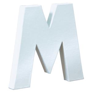 SUPPORTS A DECORER : Lettre M 'Decopatch' Ht 20.5 cm