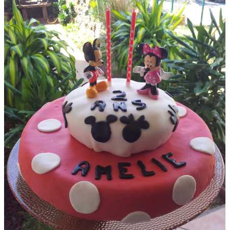 IDEES CREATIVES : Tuto - Réaliser un gâteau d'anniversaire Mickey